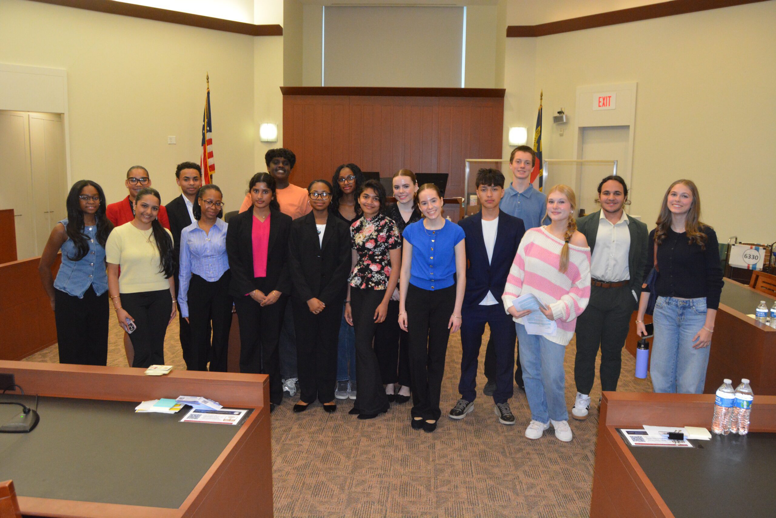 Group photo of Exploring students